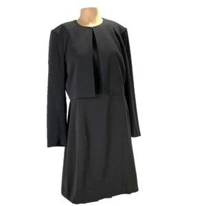 Liz Claiborne Black Tank Dress & Jacket NWT 12